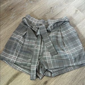 Plaid shorts. Size 2